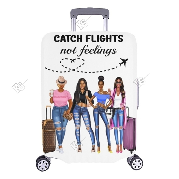 Catch Flights Not Feelings Umbrella - Picture 2 of 7